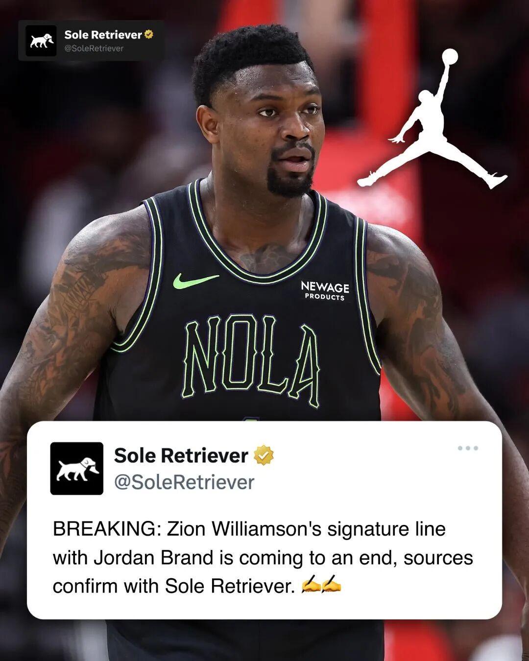 球鞋合同终止合作！回顾锡安生涯，达到预期了吗？